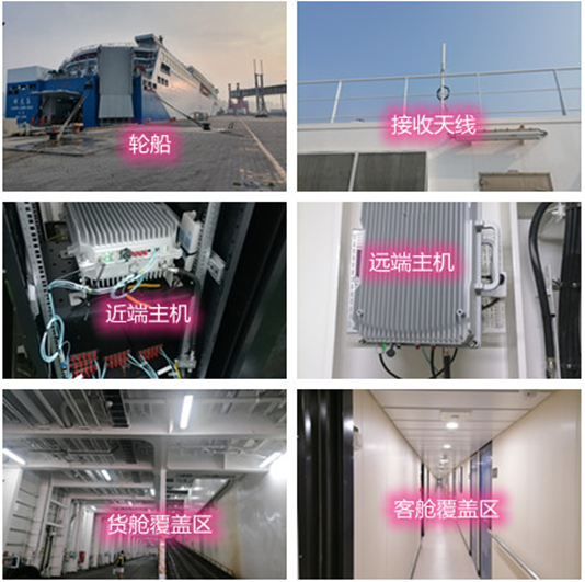  碾子山海上游轮轮船渔船覆盖案例